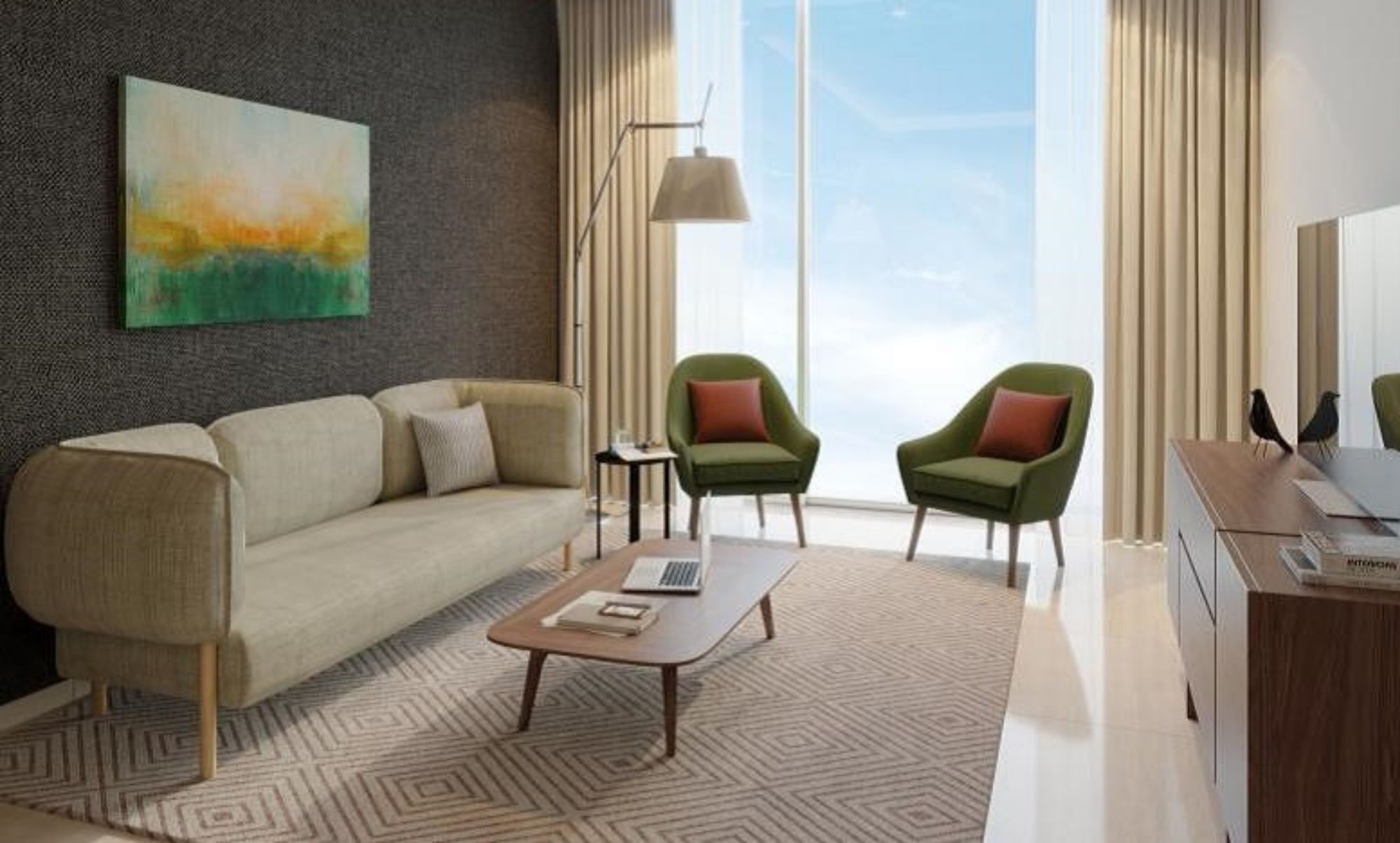 Radisson Blu Hotel Apartment Dubai Silicon Oasis Bagian luar foto